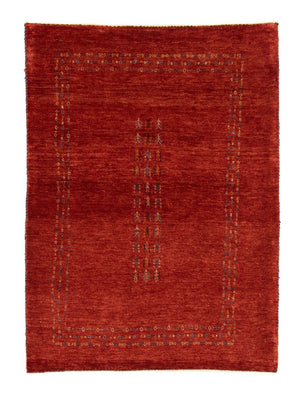 Tappeto Gabbeh - Loribaft Persero - 140 x 103 cm - rosso