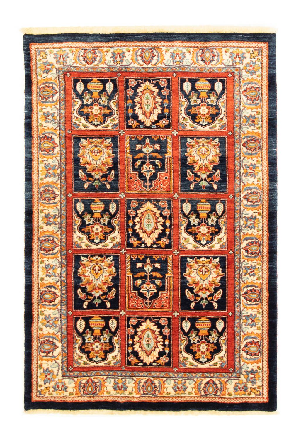 Tappeto Gabbeh - Loribaft Persero - 157 x 103 cm - rosso