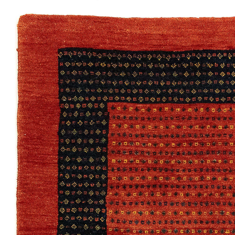 Tappeto Gabbeh - Loribaft Persero - 136 x 82 cm - rosso scuro