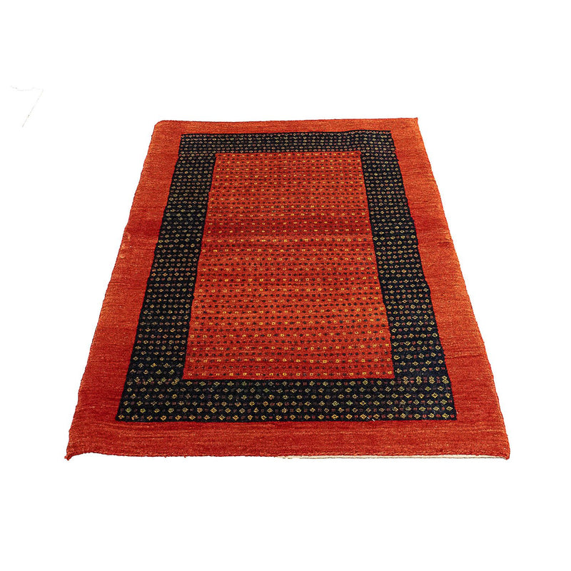 Tappeto Gabbeh - Loribaft Persero - 136 x 82 cm - rosso scuro