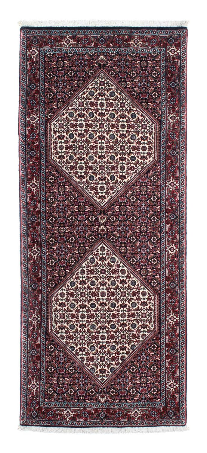 Tappeto corsia Tappeto Persero - Bidjar - 194 x 79 cm - blu scuro