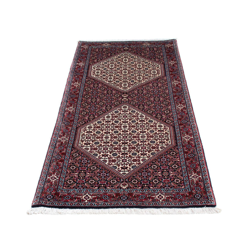 Tappeto corsia Tappeto Persero - Bidjar - 194 x 79 cm - blu scuro