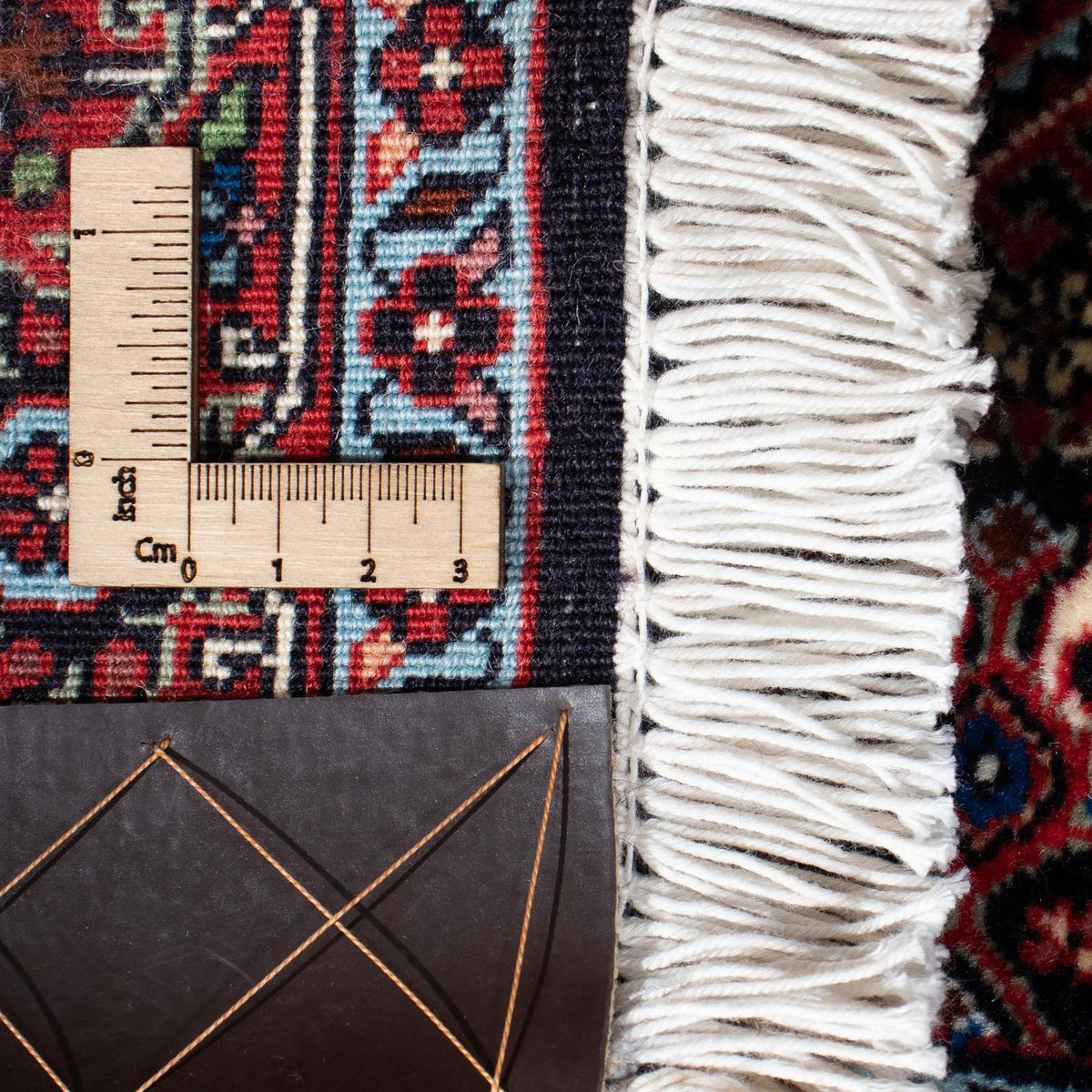 Tappeto corsia Tappeto Persero - Bidjar - 194 x 79 cm - blu scuro