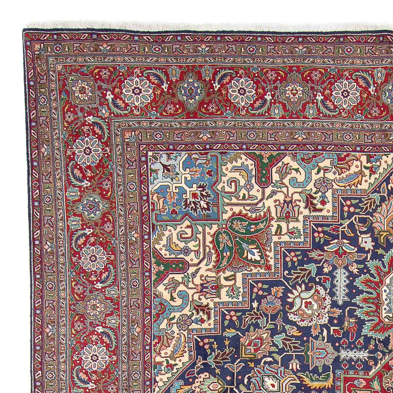 Tappeto Persero - Tabriz - Reale - 405 x 305 cm - blu