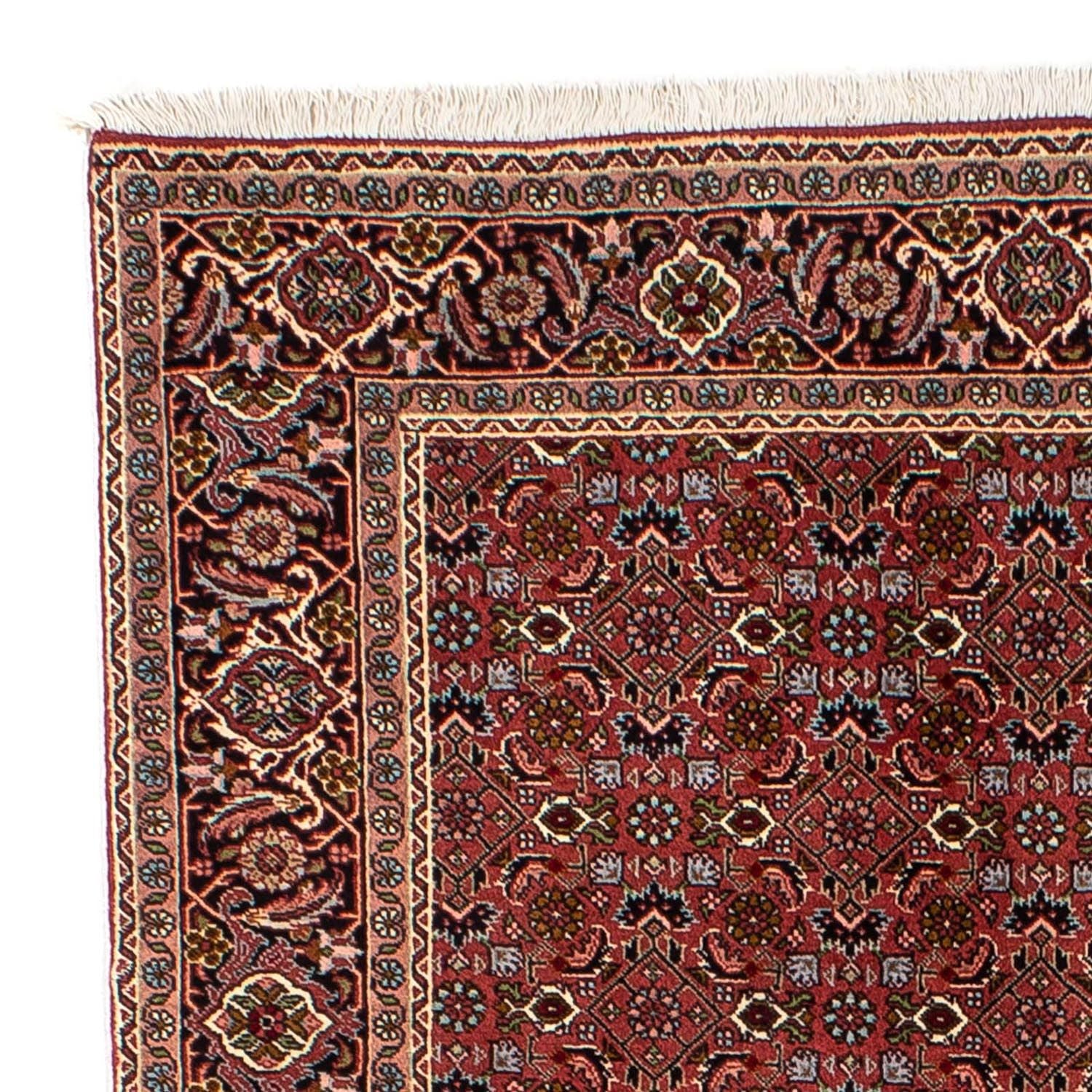 Tappeto Persero - Bidjar - 205 x 136 cm - rosso scuro