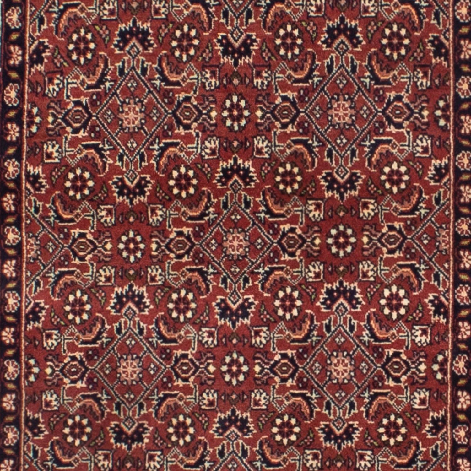 Tappeto corsia Tappeto Persero - Bidjar - 285 x 84 cm - rosso scuro