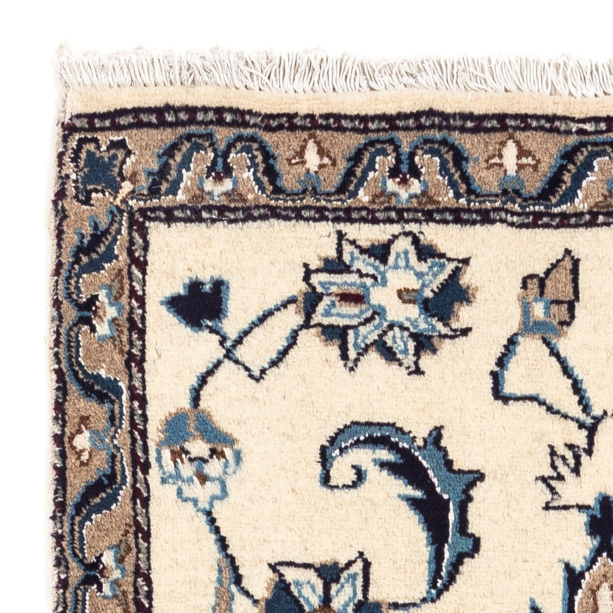 Tappeto Persero - Nain - 132 x 68 cm - beige