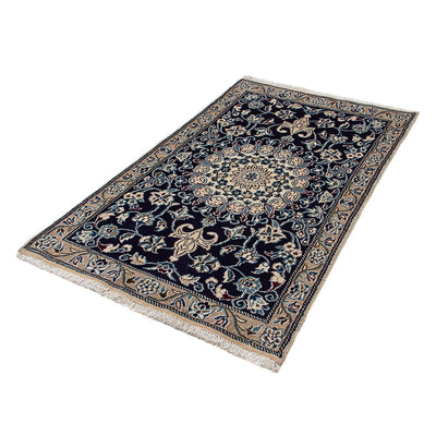 Tappeto Persero - Nain - 134 x 88 cm - blu scuro
