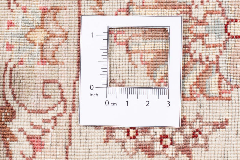 Tappeto Persero - Tabriz - Reale rotondo  - 146 x 146 cm - beige