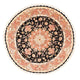 Tabriz - 50 Raj Tappeto 153x153cm - Tappeto persiano