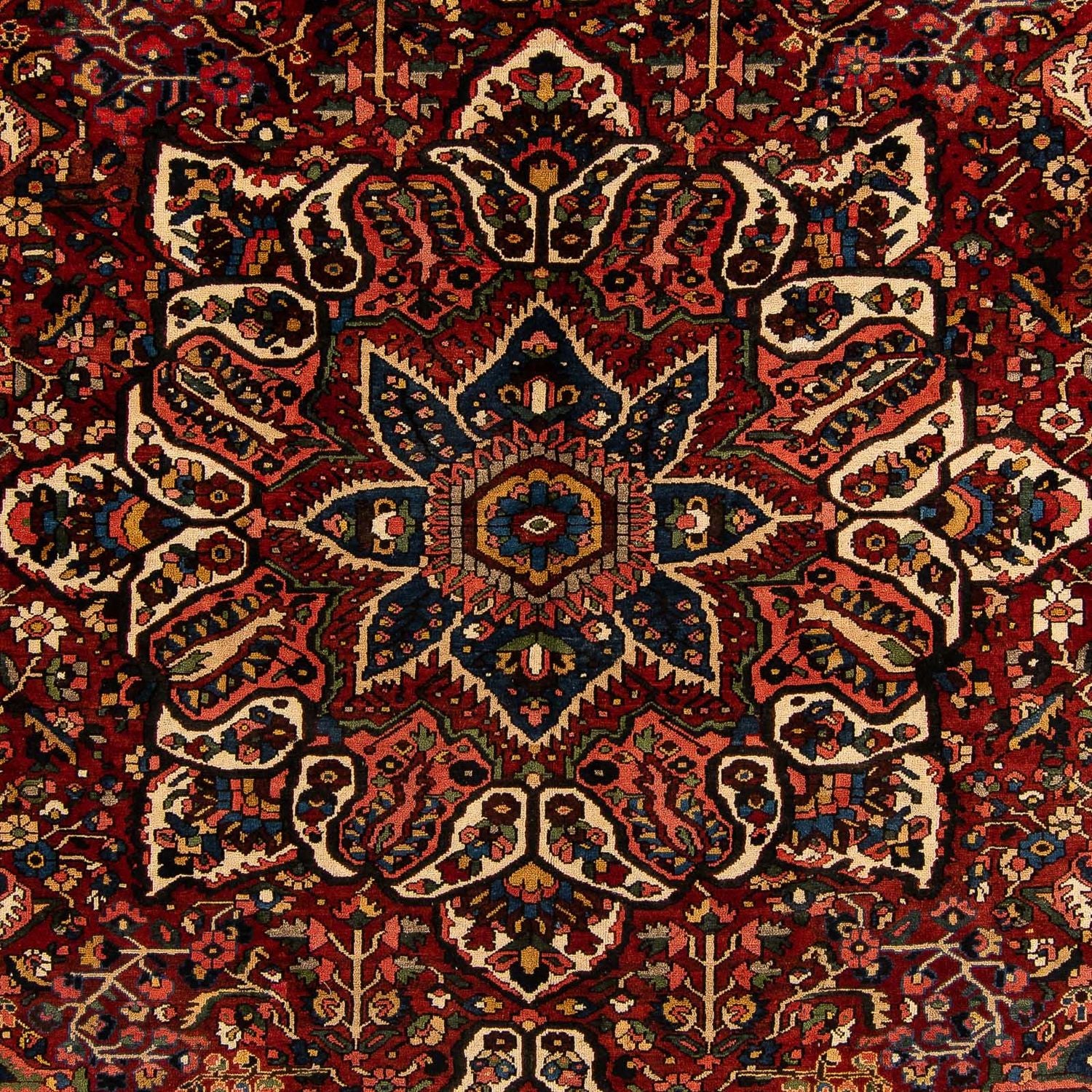Tappeto Persero - Nomade - 408 x 333 cm - rosso scuro