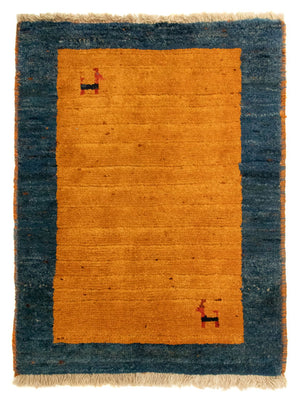 Tappeto Gabbeh - Persero - 85 x 64 cm - oro