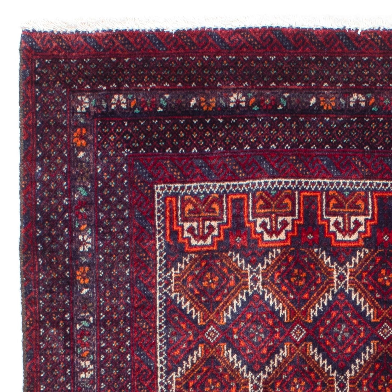 Tappeto Belutsch - 165 x 95 cm - rosso scuro