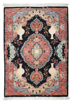 Tappeto Persero - Tabriz - Reale - 92 x 65 cm - blu scuro