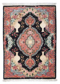 Tappeto Persero - Tabriz - Reale - 92 x 65 cm - blu scuro