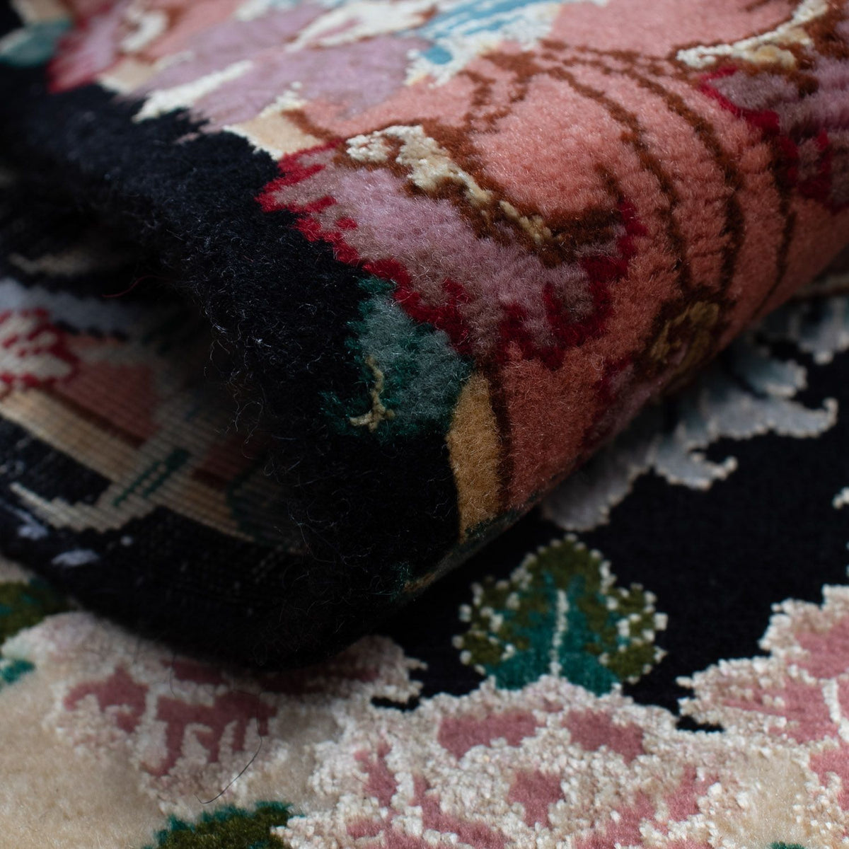 Tappeto Persero - Tabriz - Reale - 92 x 65 cm - blu scuro