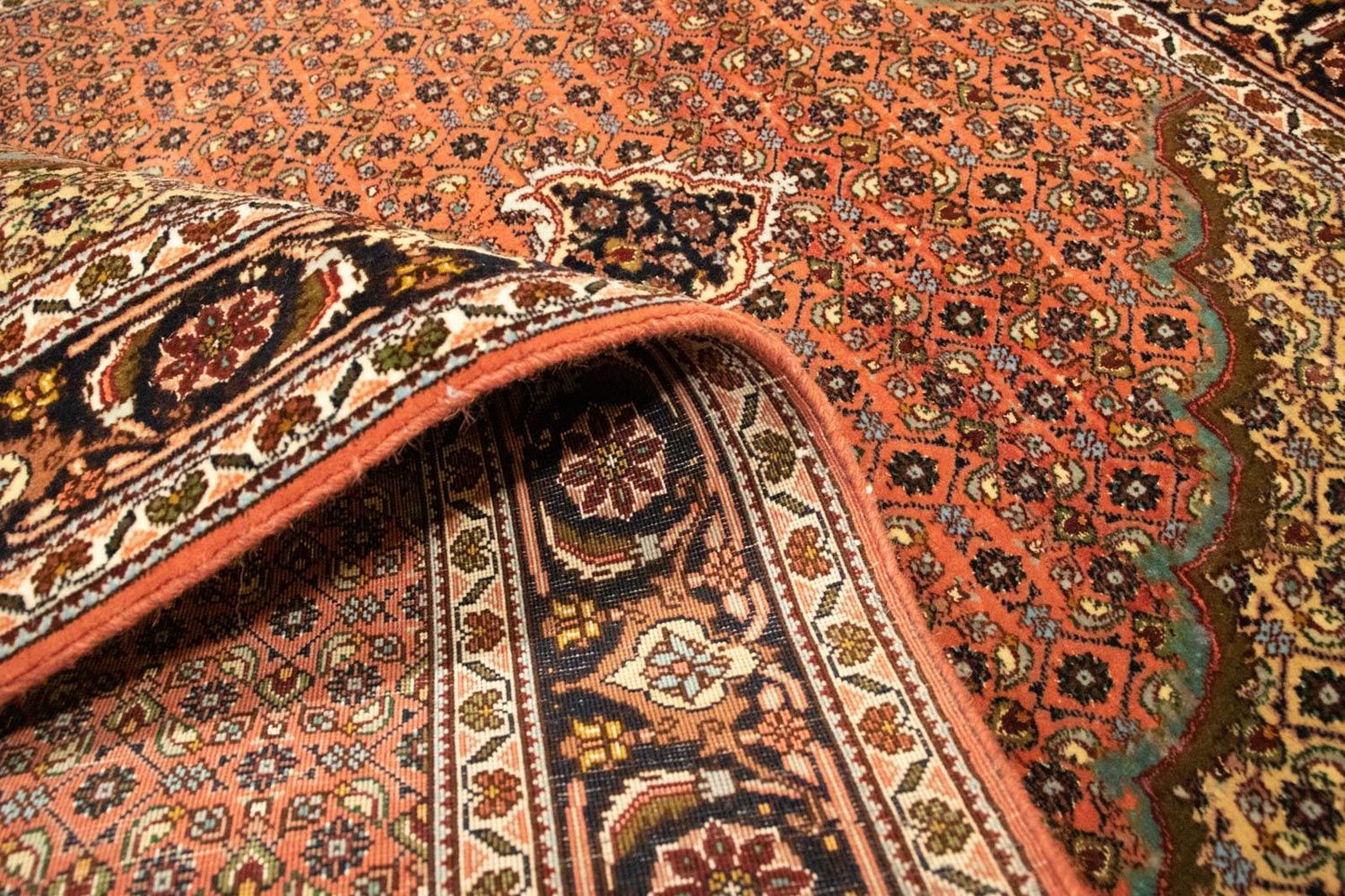 Tappeto Persero - Tabriz - Reale - 155 x 107 cm - ruggine
