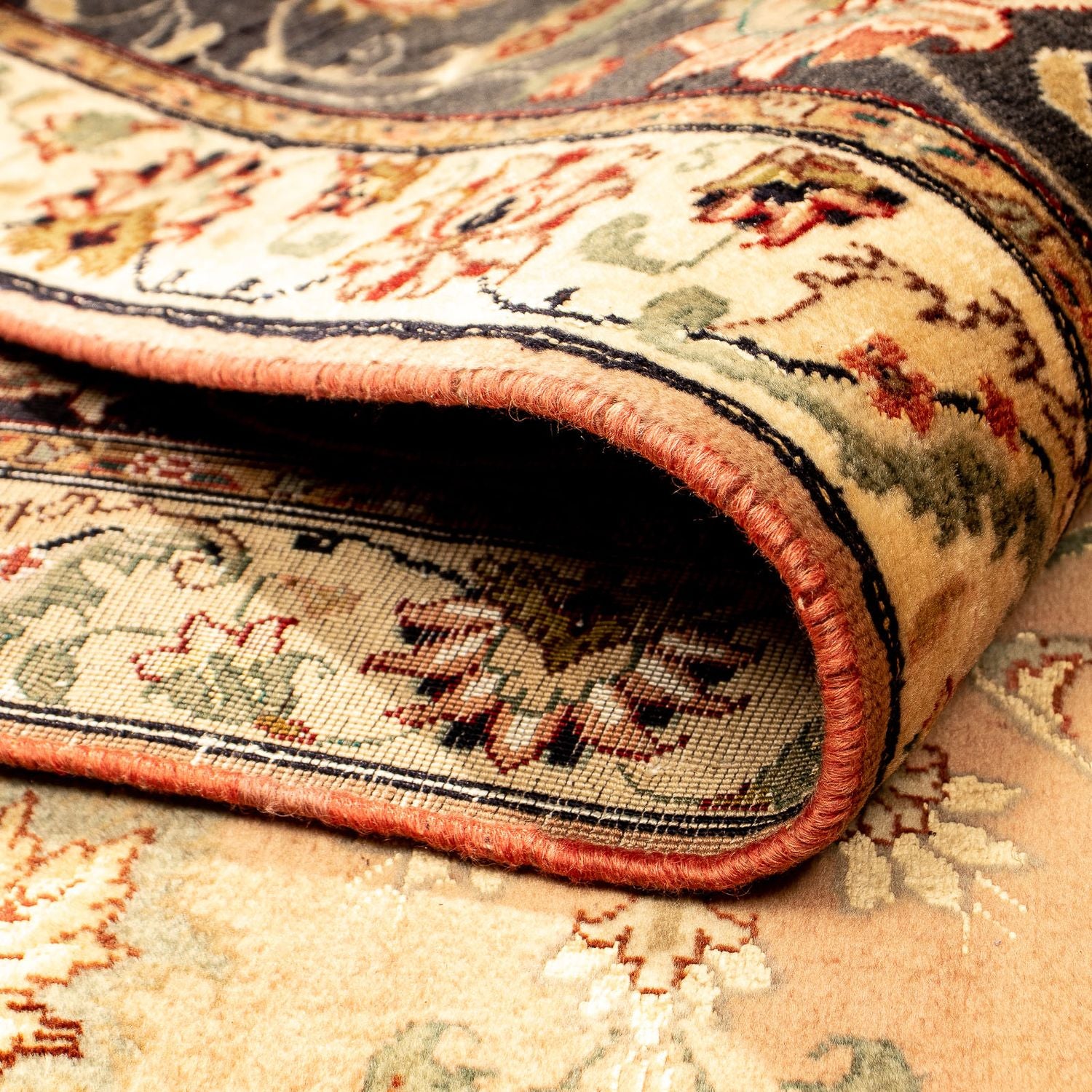 Tappeto Persero - Tabriz - Reale - 346 x 255 cm - marrone chiaro