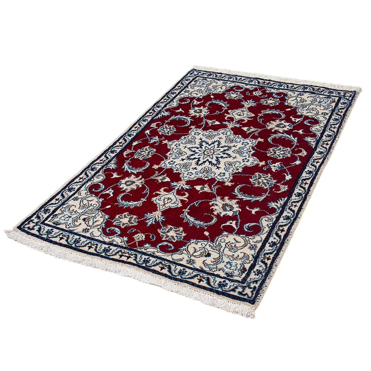 Tappeto Persero - Nain - 137 x 87 cm - rosso scuro