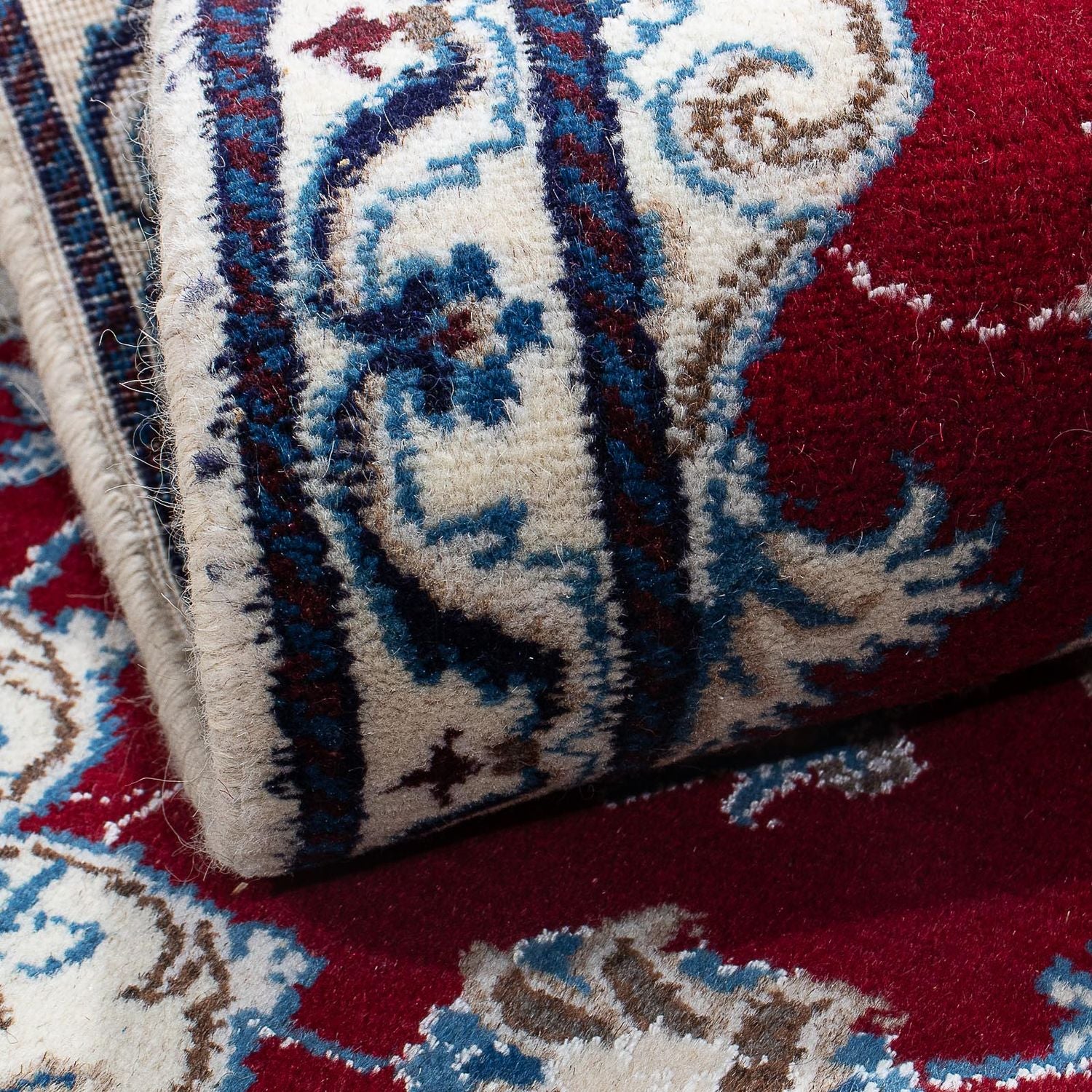 Tappeto Persero - Nain - 137 x 87 cm - rosso scuro