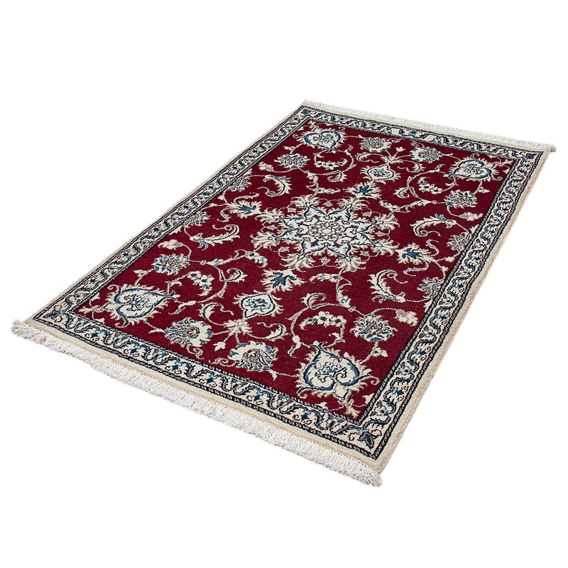 Tappeto Persero - Nain - 142 x 95 cm - rosso scuro