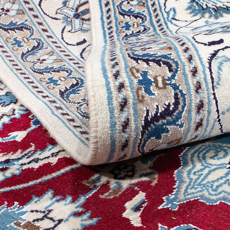 Tappeto Persero - Nain - 298 x 193 cm - rosso scuro