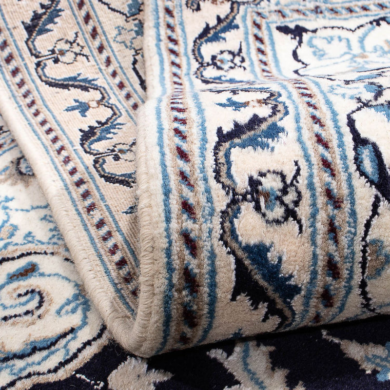 Tappeto Persero - Nain - 245 x 195 cm - blu scuro