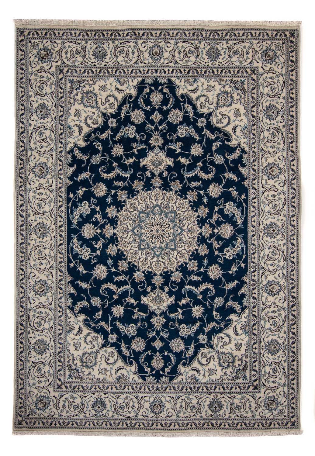 Tappeto Persero - Nain - 345 x 244 cm - blu scuro