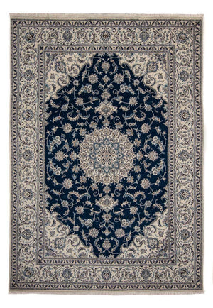 Tappeto Persero - Nain - 345 x 244 cm - blu scuro