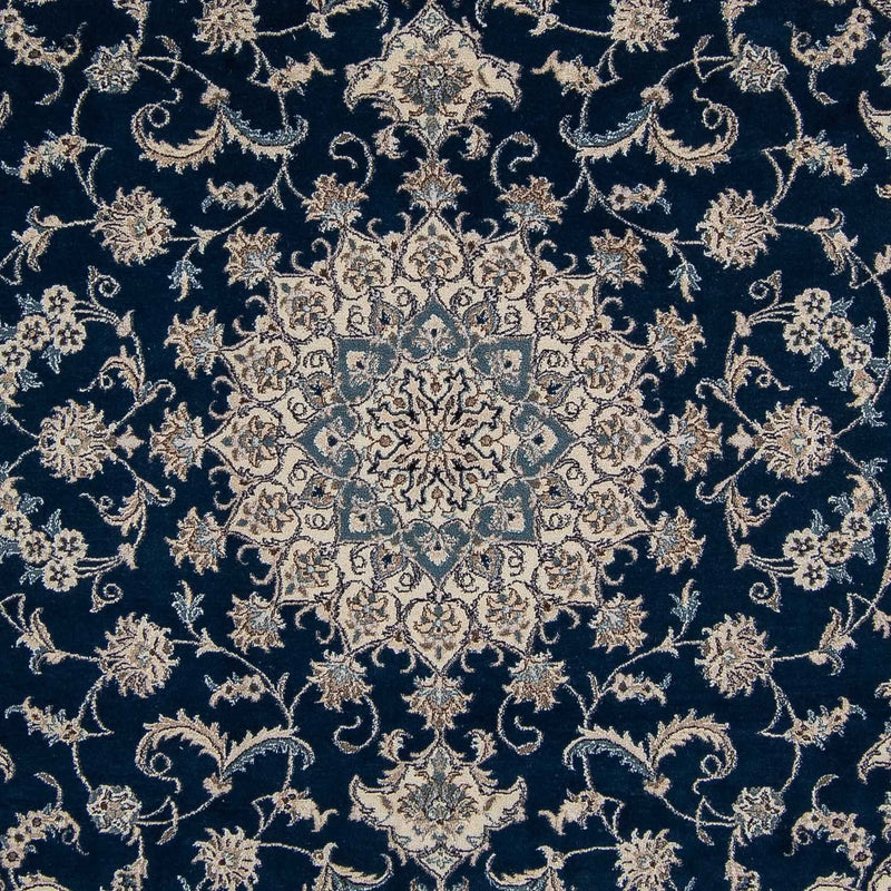 Tappeto Persero - Nain - 345 x 244 cm - blu scuro