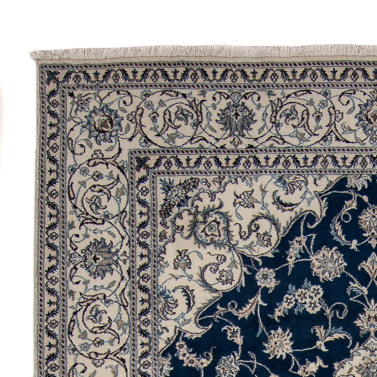 Tappeto Persero - Nain - 345 x 244 cm - blu scuro