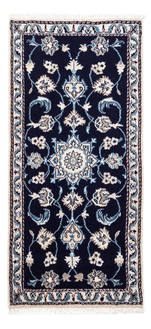 Tappeto Persero - Nain - 141 x 67 cm - blu scuro
