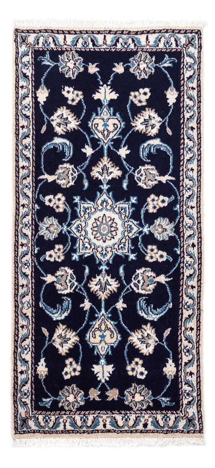 Tappeto Persero - Nain - 141 x 67 cm - blu scuro
