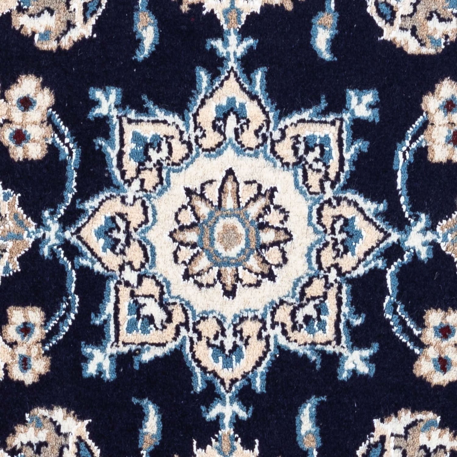 Tappeto Persero - Nain - 141 x 67 cm - blu scuro