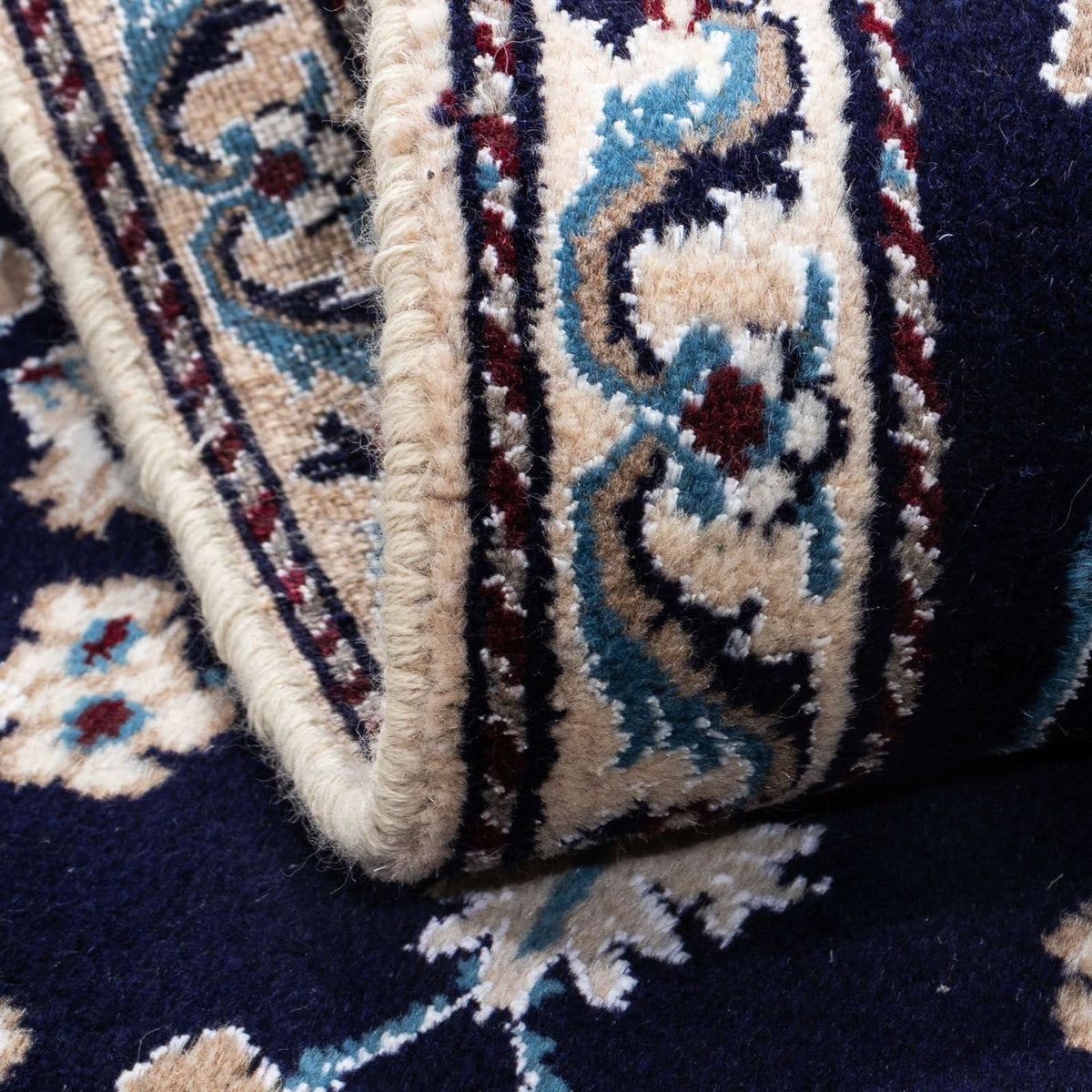 Tappeto Persero - Nain - 141 x 67 cm - blu scuro