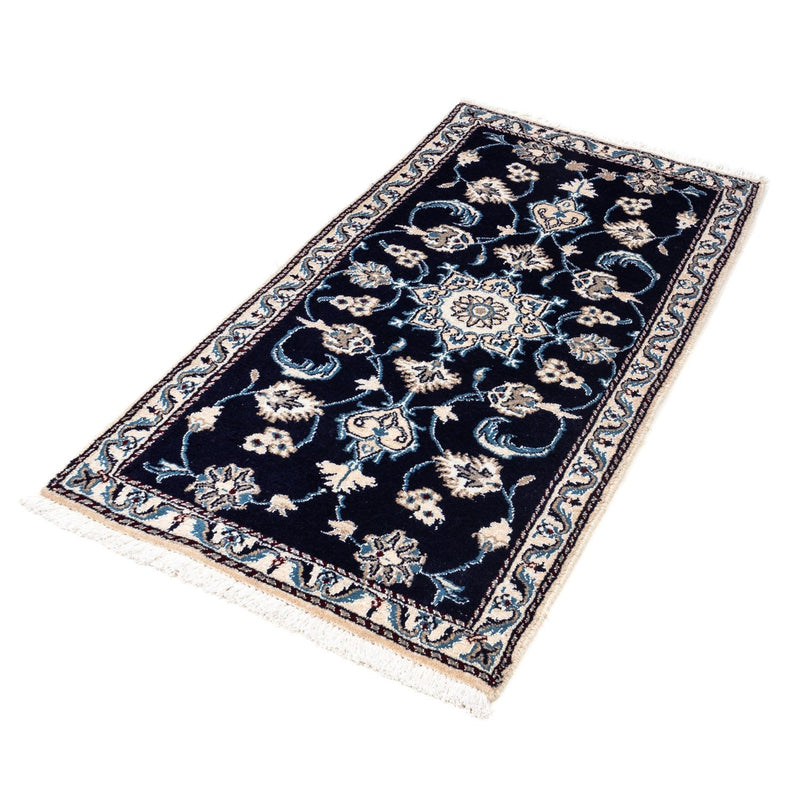 Tappeto Persero - Nain - 141 x 67 cm - blu scuro
