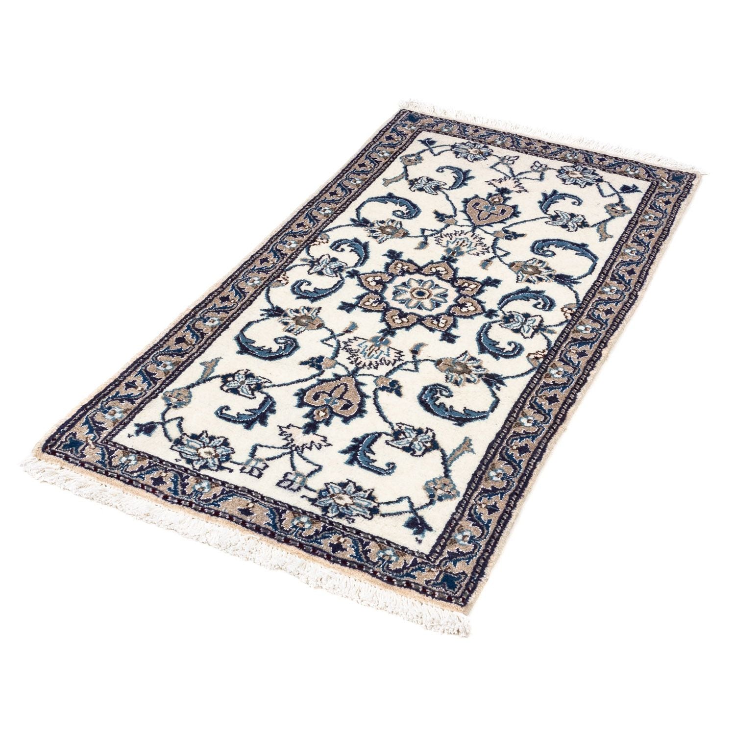 Tappeto Persero - Nain - 131 x 67 cm - beige