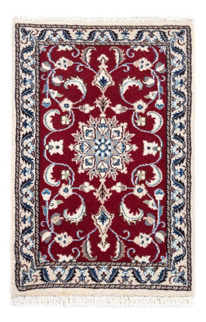 Tappeto Persero - Nain - 90 x 60 cm - rosso scuro