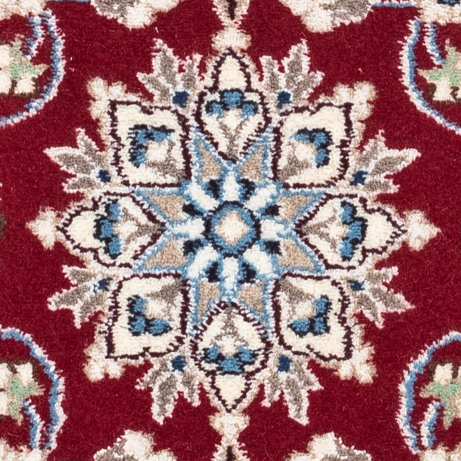 Tappeto Persero - Nain - 90 x 60 cm - rosso scuro