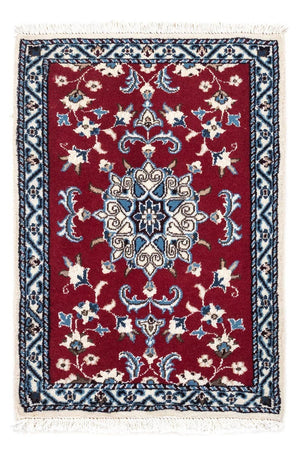 Tappeto Persero - Nain - 90 x 60 cm - rosso scuro