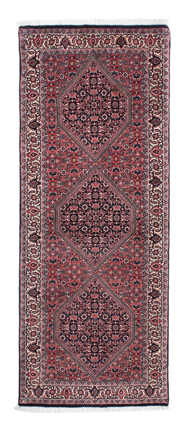 Tappeto corsia Tappeto Persero - Bidjar - 196 x 72 cm - blu scuro
