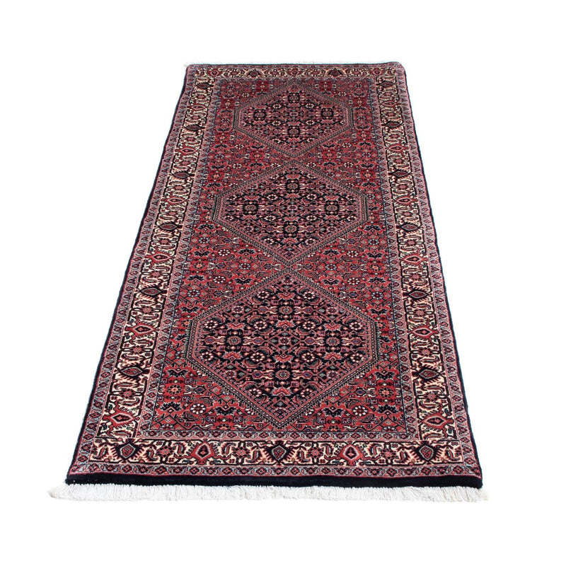 Tappeto corsia Tappeto Persero - Bidjar - 196 x 72 cm - blu scuro