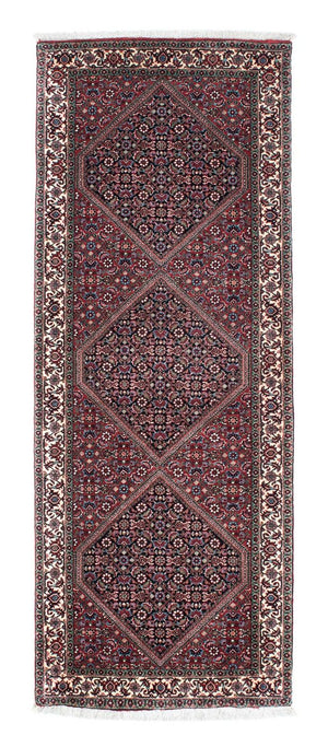 Tappeto corsia Tappeto Persero - Bidjar - 208 x 74 cm - blu scuro