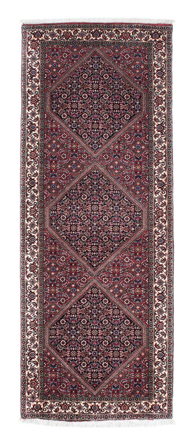 Tappeto corsia Tappeto Persero - Bidjar - 208 x 74 cm - blu scuro