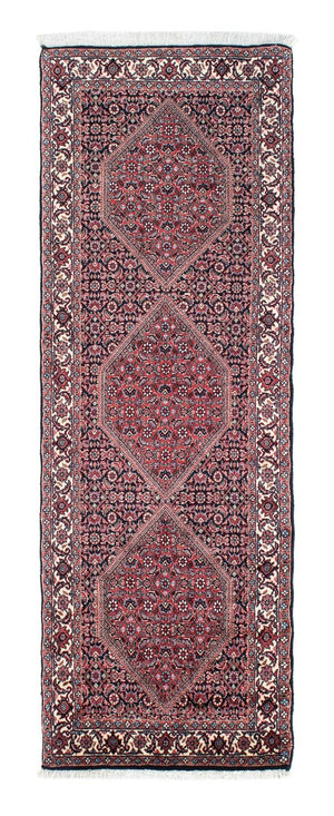 Tappeto corsia Tappeto Persero - Bidjar - 208 x 73 cm - blu scuro
