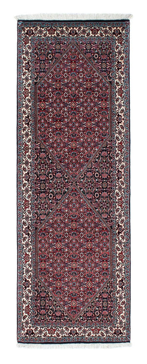 Tappeto corsia Tappeto Persero - Bidjar - 205 x 73 cm - blu scuro