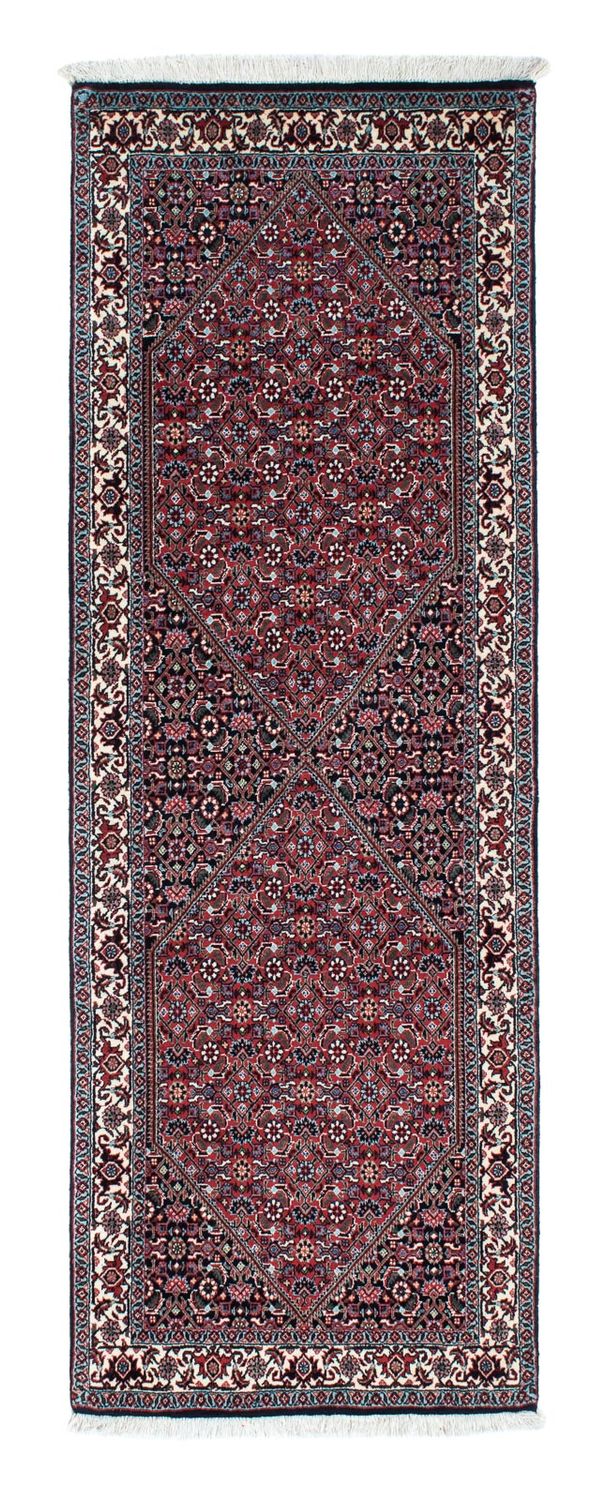 Tappeto corsia Tappeto Persero - Bidjar - 205 x 73 cm - blu scuro
