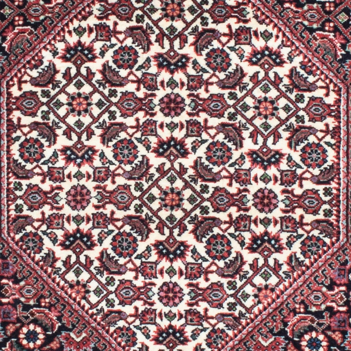 Tappeto corsia Tappeto Persero - Bidjar - 190 x 74 cm - blu scuro