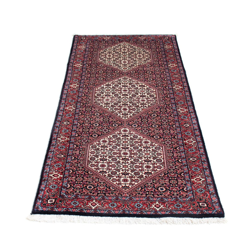 Tappeto corsia Tappeto Persero - Bidjar - 190 x 74 cm - blu scuro