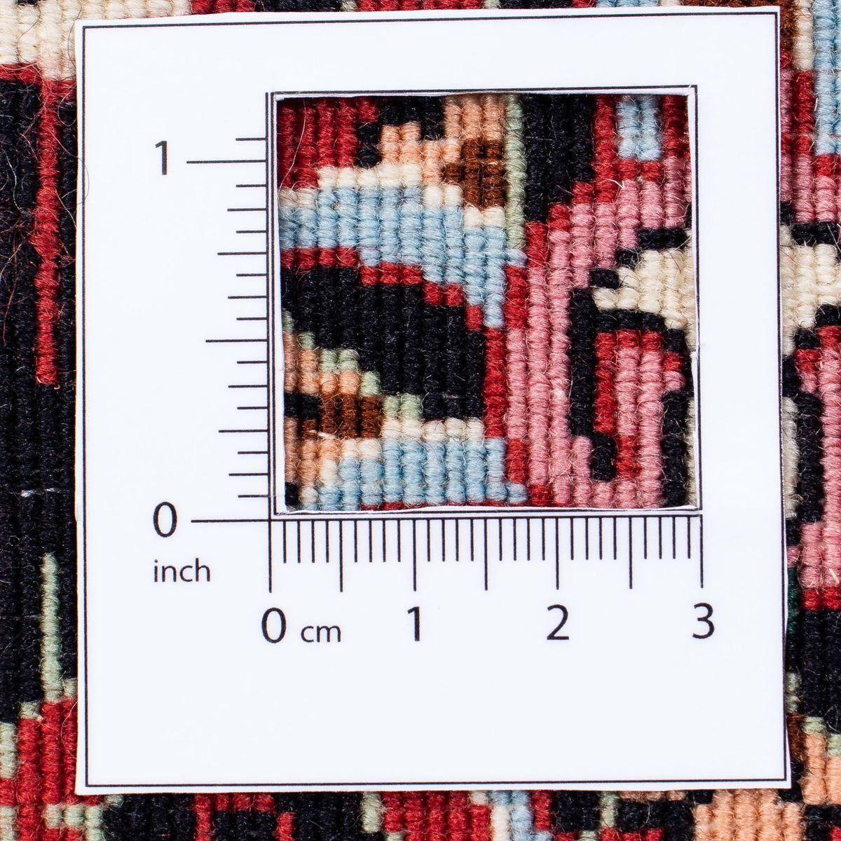 Tappeto Persero - Bidjar - 296 x 250 cm - rosso scuro